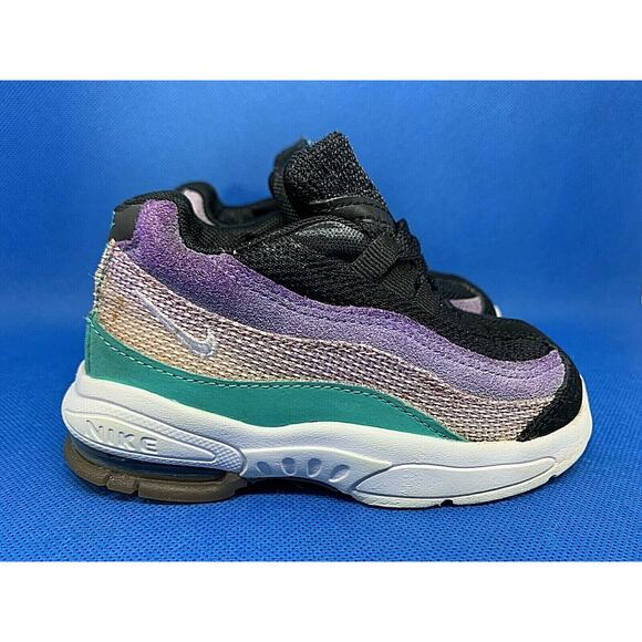 NIKE AIR MAX 95 TD "Have a Nike Day" Athletic Shoes CI5648-001Toddler Kids Sz 7C - Picture 2 of 10